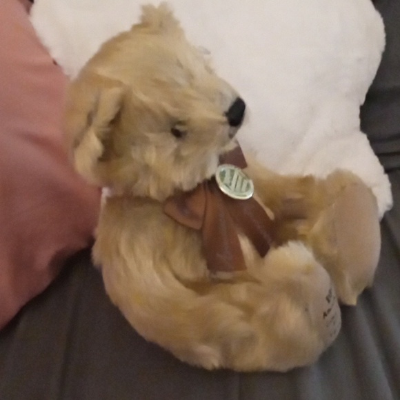 Harry The GOLDEN Teddy Bear COLLECTORS EDITION 2002 Vintage stuffed animal - Picture 6 of 7